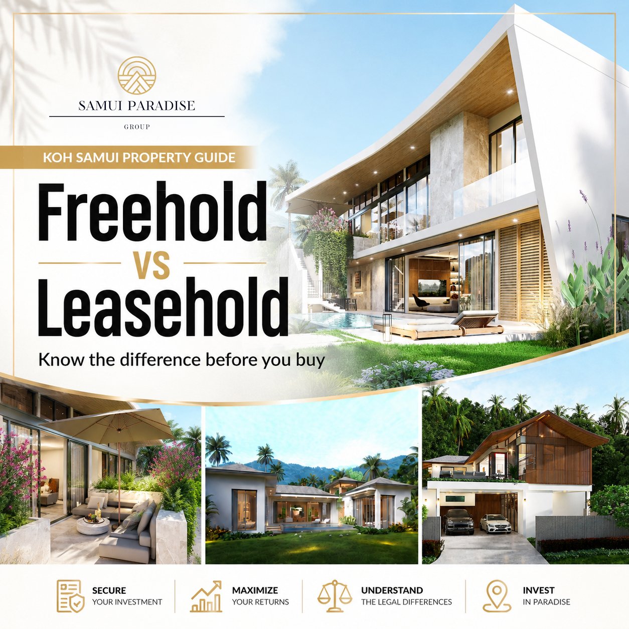 Freehold vs Leasehold in Koh Samui: Which Ownership Structure Is Right for You?