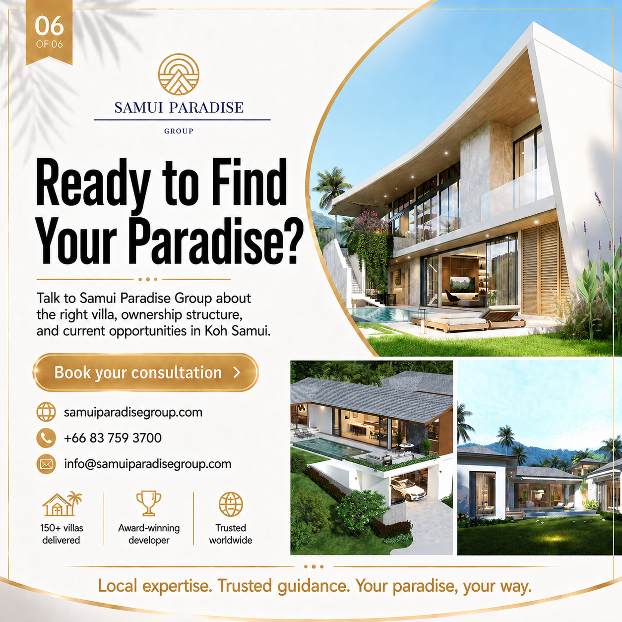 Why 150+ Families Chose Samui Paradise Group as Their Koh Samui Developer